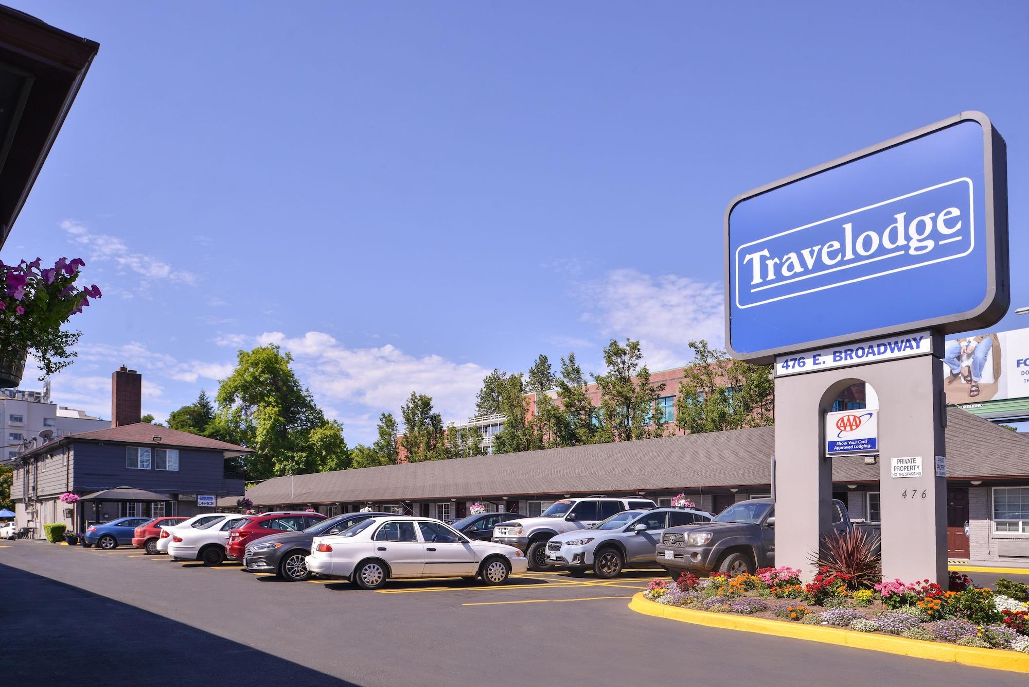 Travelodge By Wyndham Eugene Downtown/University Of Oregon Exterior foto