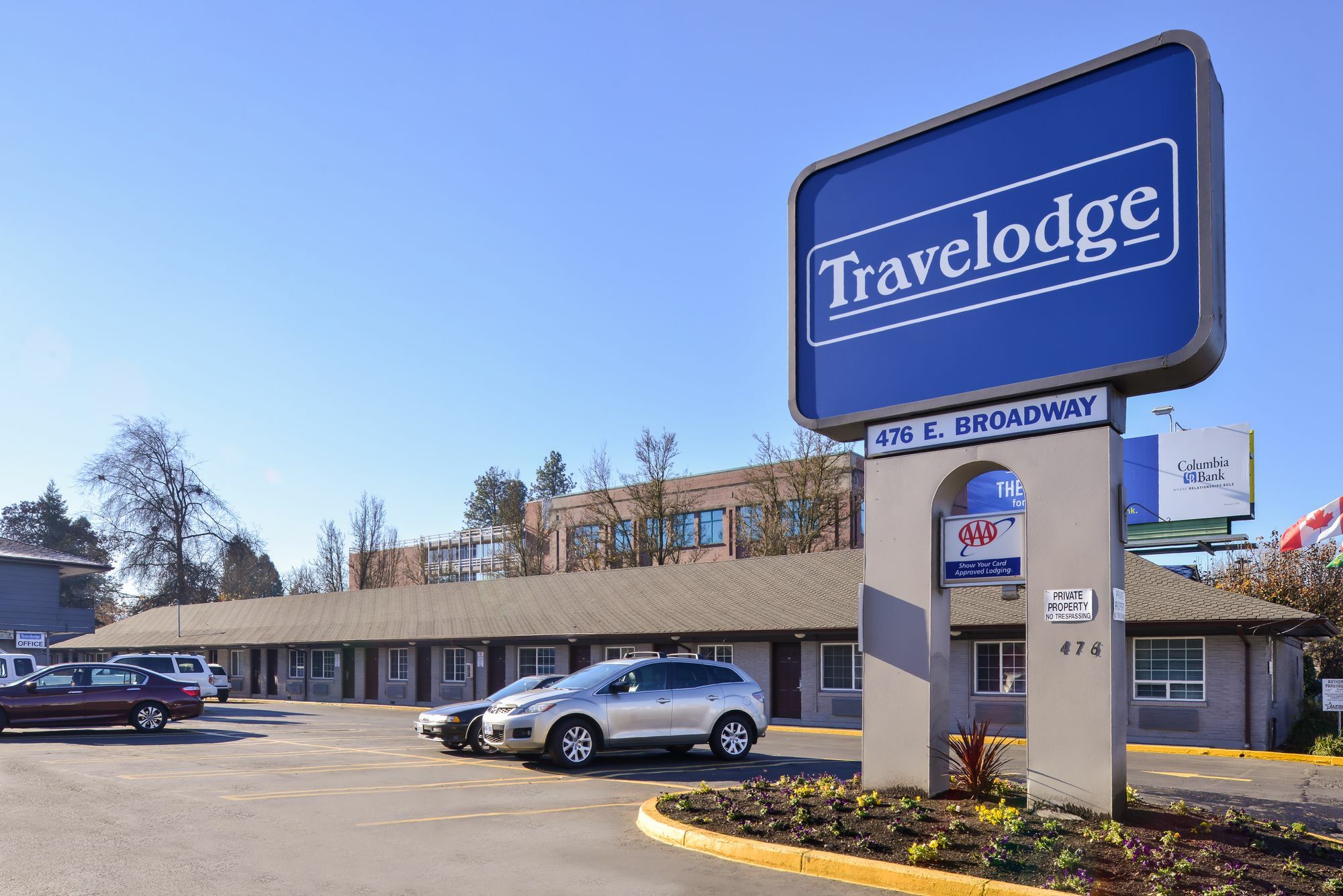Travelodge By Wyndham Eugene Downtown/University Of Oregon Exterior foto